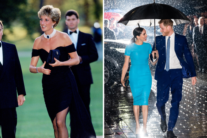 Princess Diana, Meghan Markle and Prince Harry