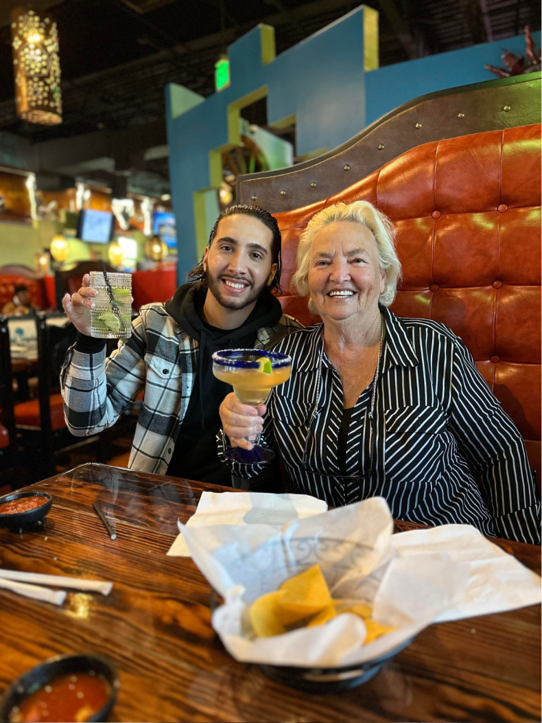Will e nonna Judy.