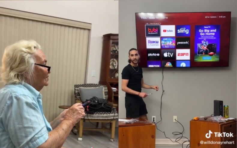 Will spiegando come funziona la televisione.