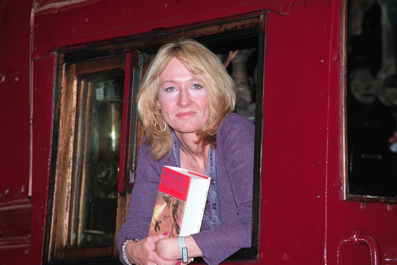 "Harry Potter" author J.K. Rowling