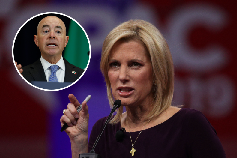 Alejandro Mayorkas, Laura Ingraham