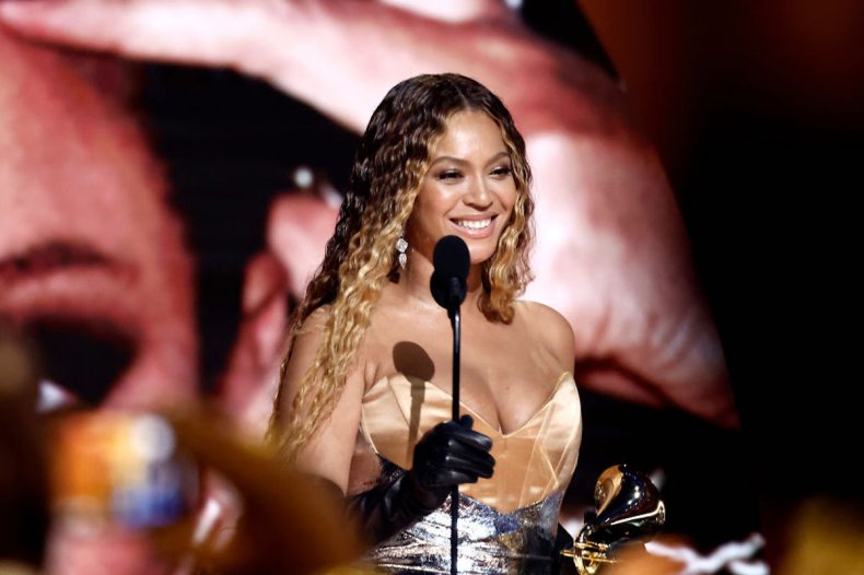 Beyoncé at the 2023 Grammys