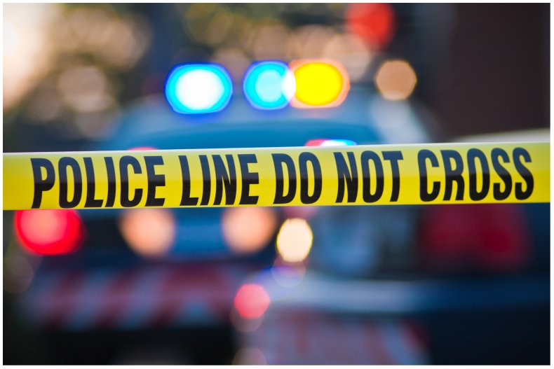 Stock image of police tape