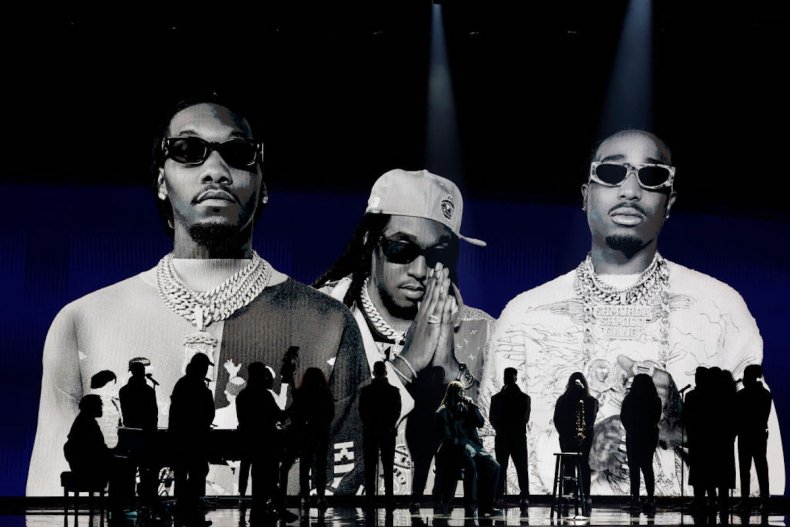 Grammys Takeoff Tribute