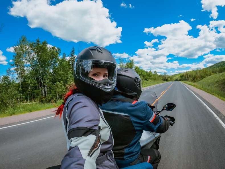 Man takes stepdaughter on motorbike ride