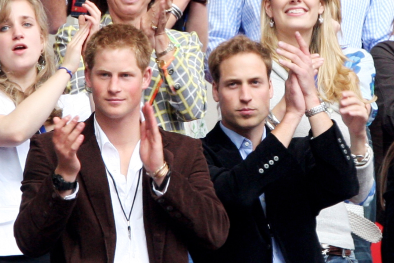 Prince William and Prince Harry Diana Concert