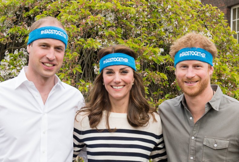 Prince William, Kate Middleton and Prince Harry