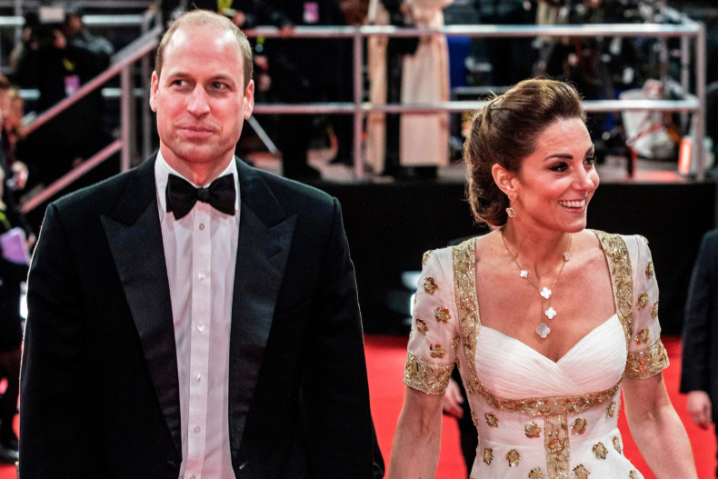 Prince William and Kate Middleton at BAFTA