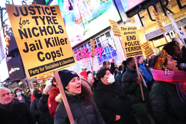 Tyre Nichols protest in New York