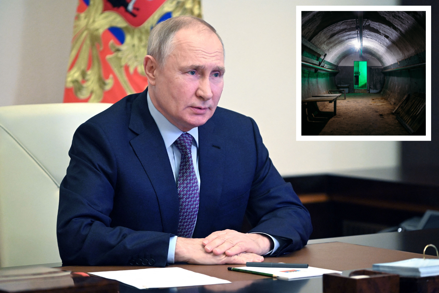 Kremlin Upgrading Russia's Bomb Shelters Amid Fear Of Attack: Report