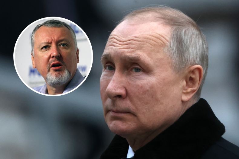 Igor Girkin warns Vladimir Putin could "disappear"