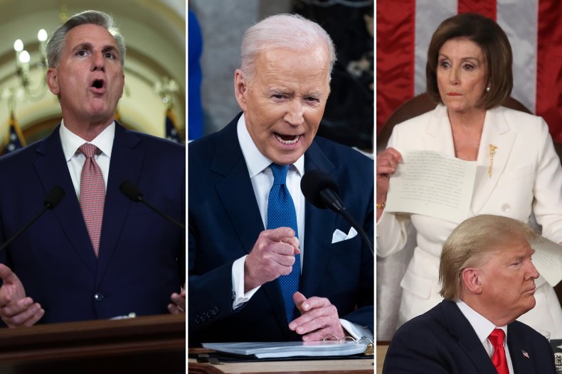 Kevin McCarthy Biden Nancy Pelosi Trump SOTU