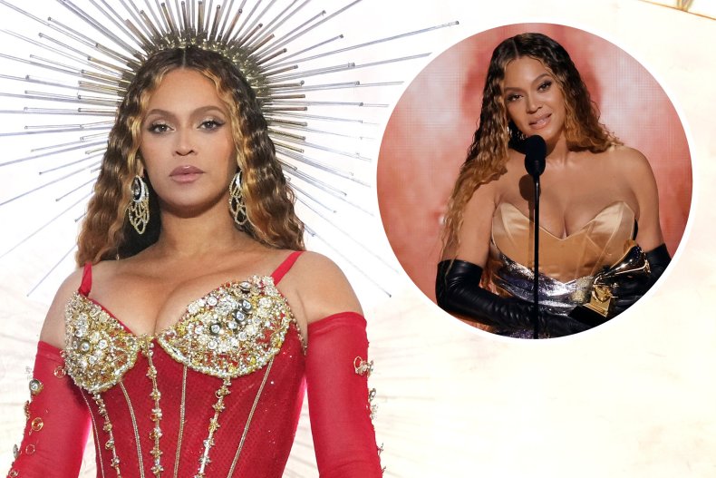 Beyoncé's historic Grammy win inspires sky-written message