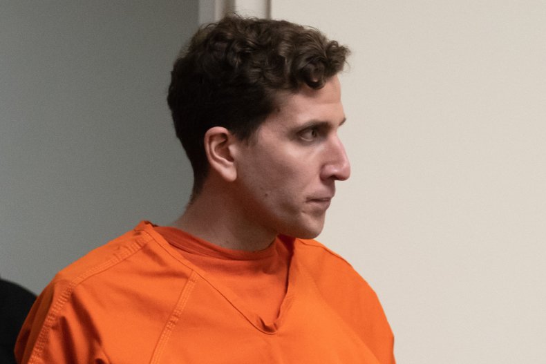 Bryan Kohberger enters during a hearing