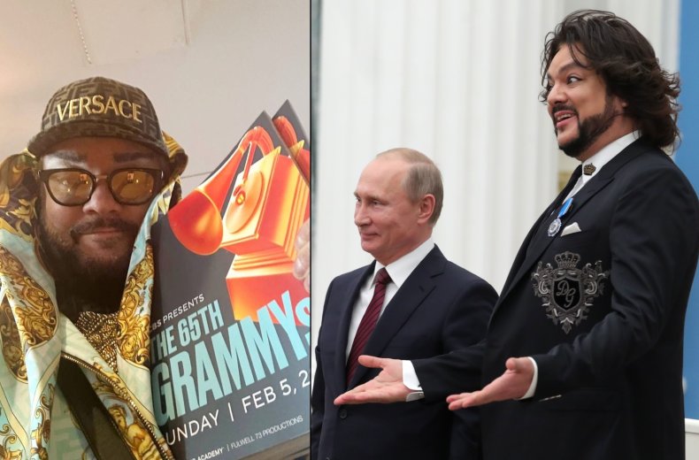 Philipp Kirkorov Grammys and Vladimir Putin 