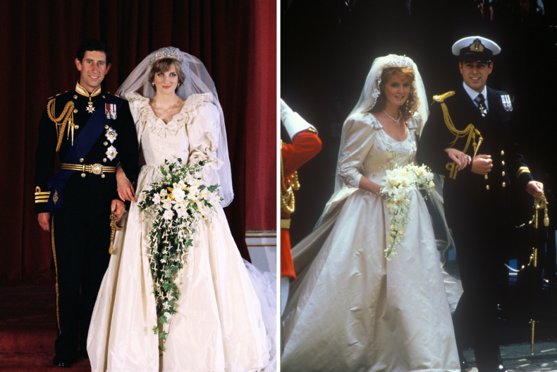Royal Wedding Charles, Diana, Fergie and Andrew