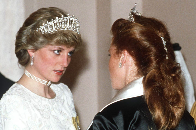 Princess Diana and Sarah Ferguson
