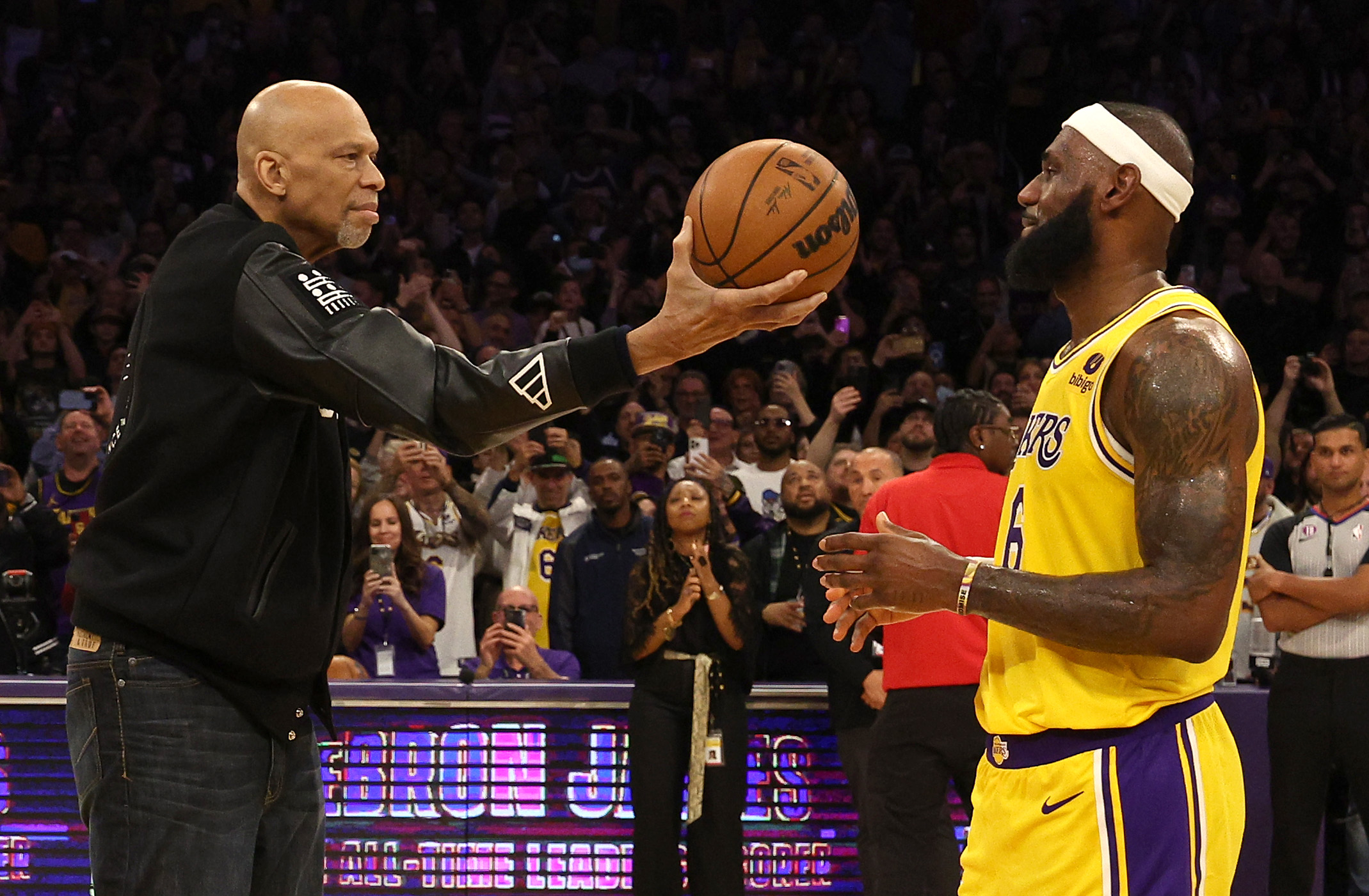 LeBron James Surpasses Kareem for the NBA's All-Time Scoring