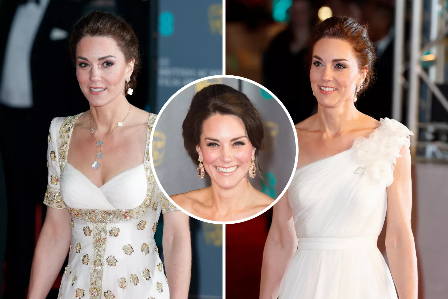 How Kate Middleton revamped her stunning 2019 BAFTA dress for 2023 ceremony  - OK! Magazine
