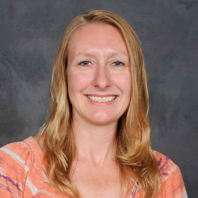 Cafeteria monitor Kristy Holbert.