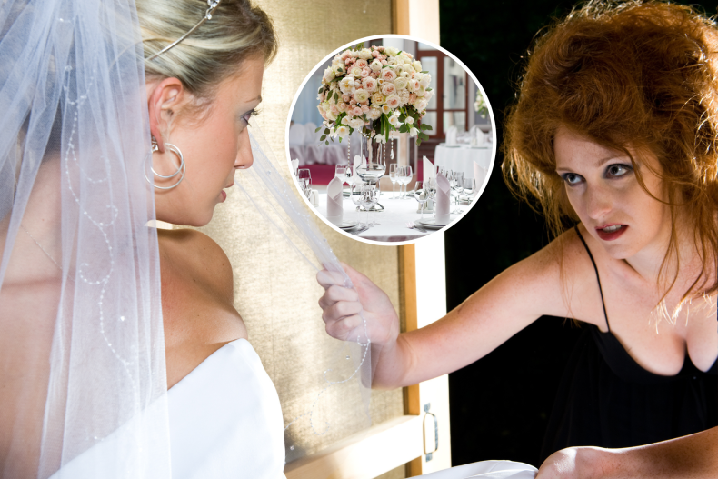 woman slammed for overstepping with bride