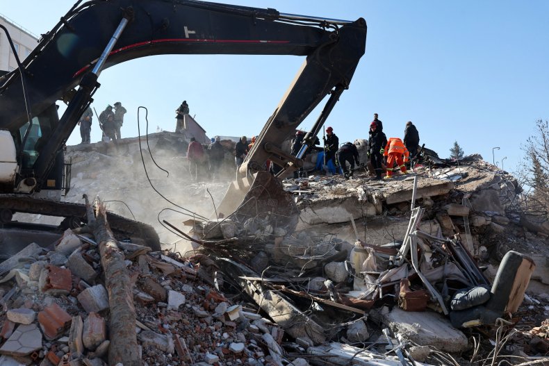 turkey earthquake destruction