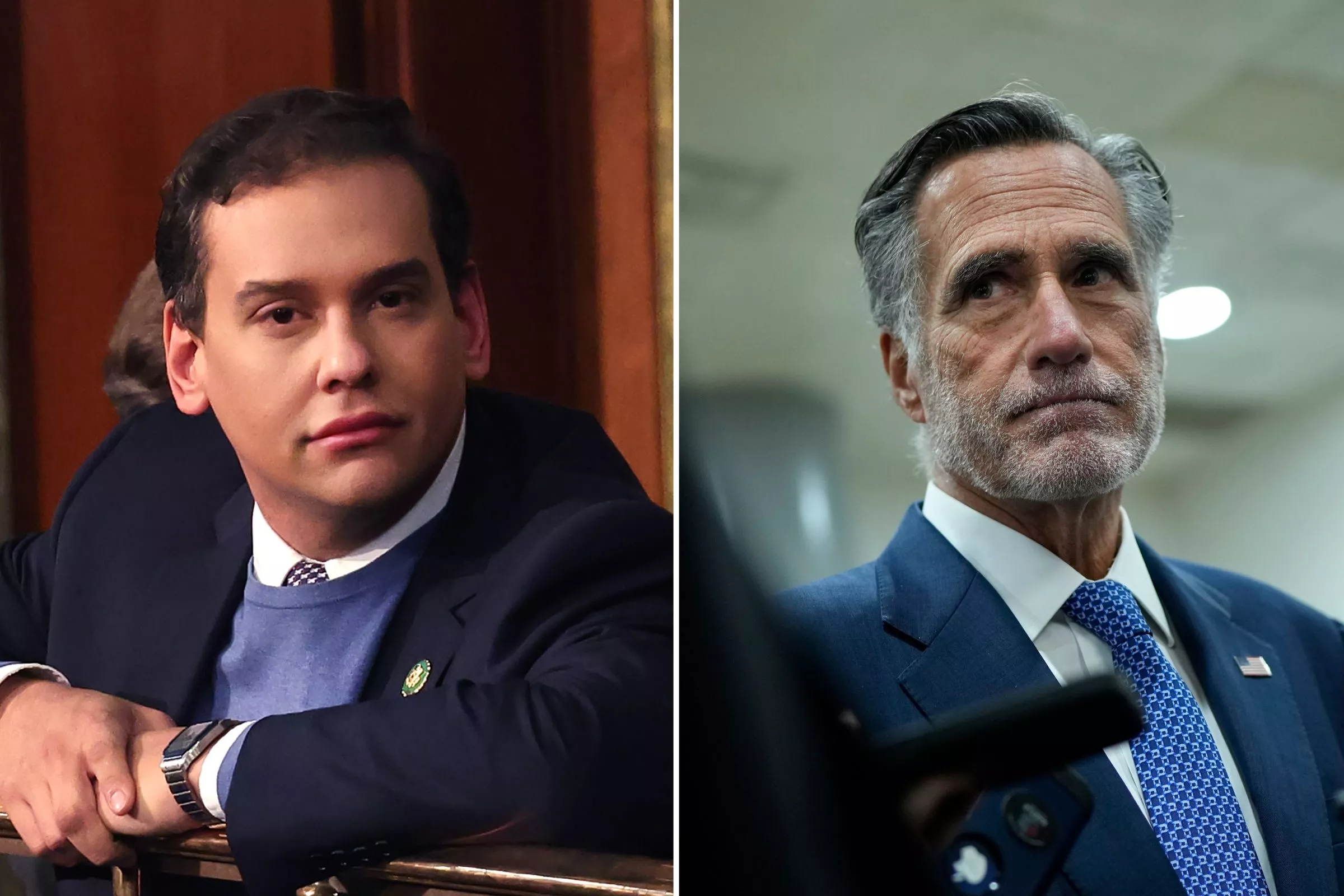 George Santos Escalates Feud With Mitt Romney - Vimarsana News