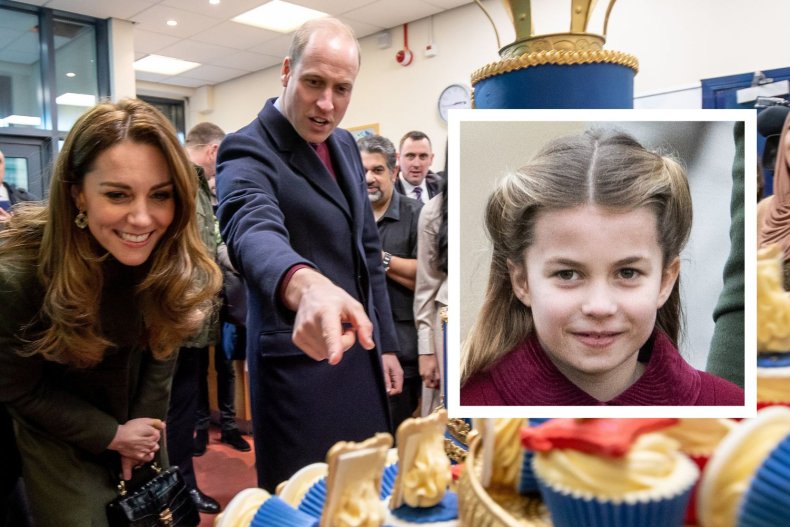 Prince William Spots Princess Charlotte Lookalike