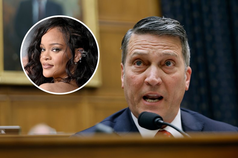 Rep. Ronny Jackson complains about Rihanna