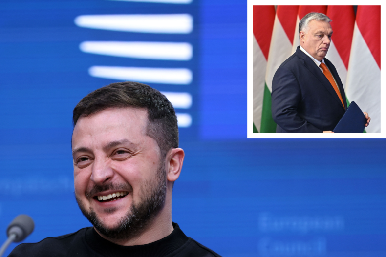 Volodymyr Zelensky Viktor Orban