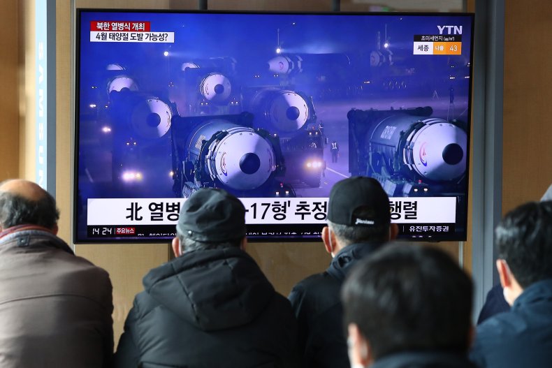 Military parade North Korea