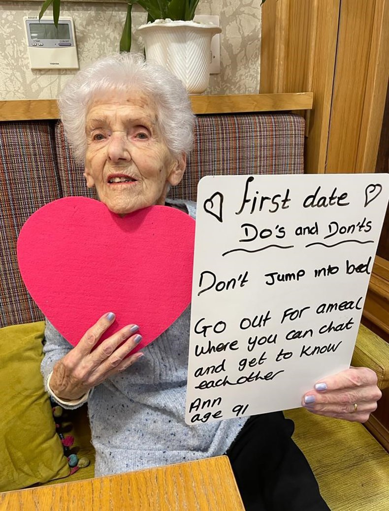  Valentine Advice From a Care Home 