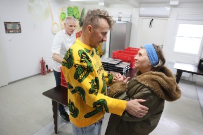 Ukraine War American Chef Volunteer Food Ukraine War American Chef Volunteer Food