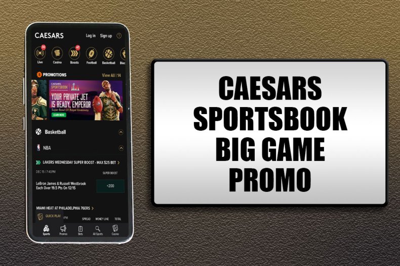 Caesars Sportsbook Super Bowl