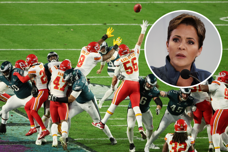 Kari Lake Refuses to Stand for Super Bowl Black National Anthem - The