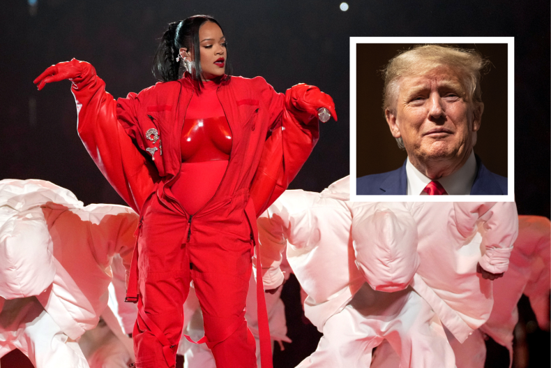 Donald Trump rips Rihanna Super Bowl performance