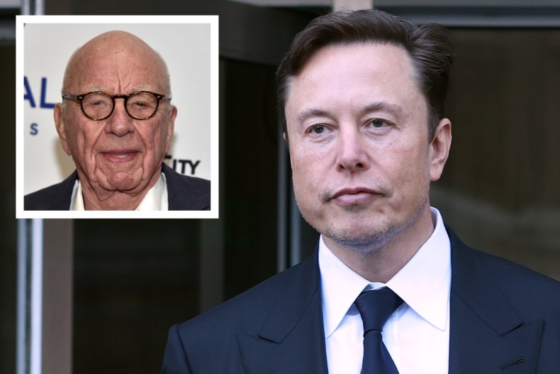 Elon Musk, Rupert Murdoch Super Bowl reaction