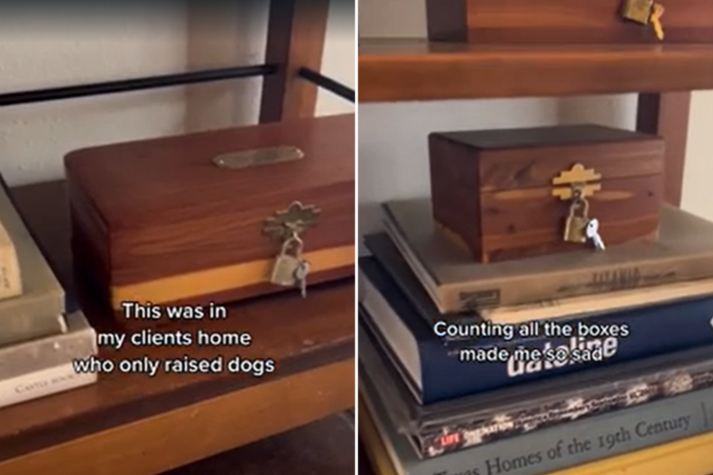 Woman Finds Urns In Client's Home