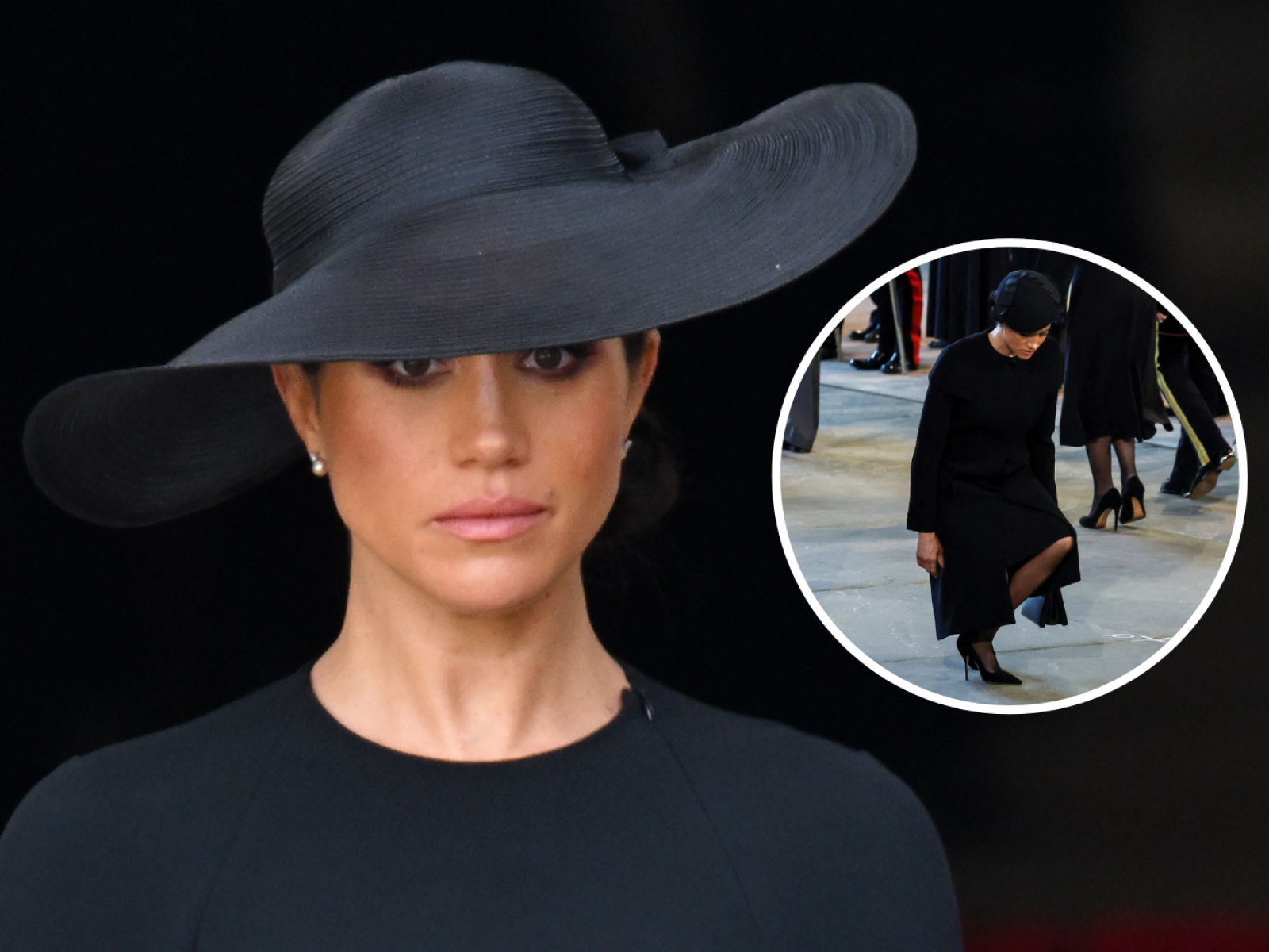Meghan Markle's Funeral Curtsy Gives Fans 'Chills' in Viral Video