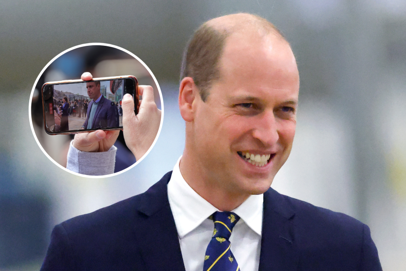 Prince William FaceTime Call