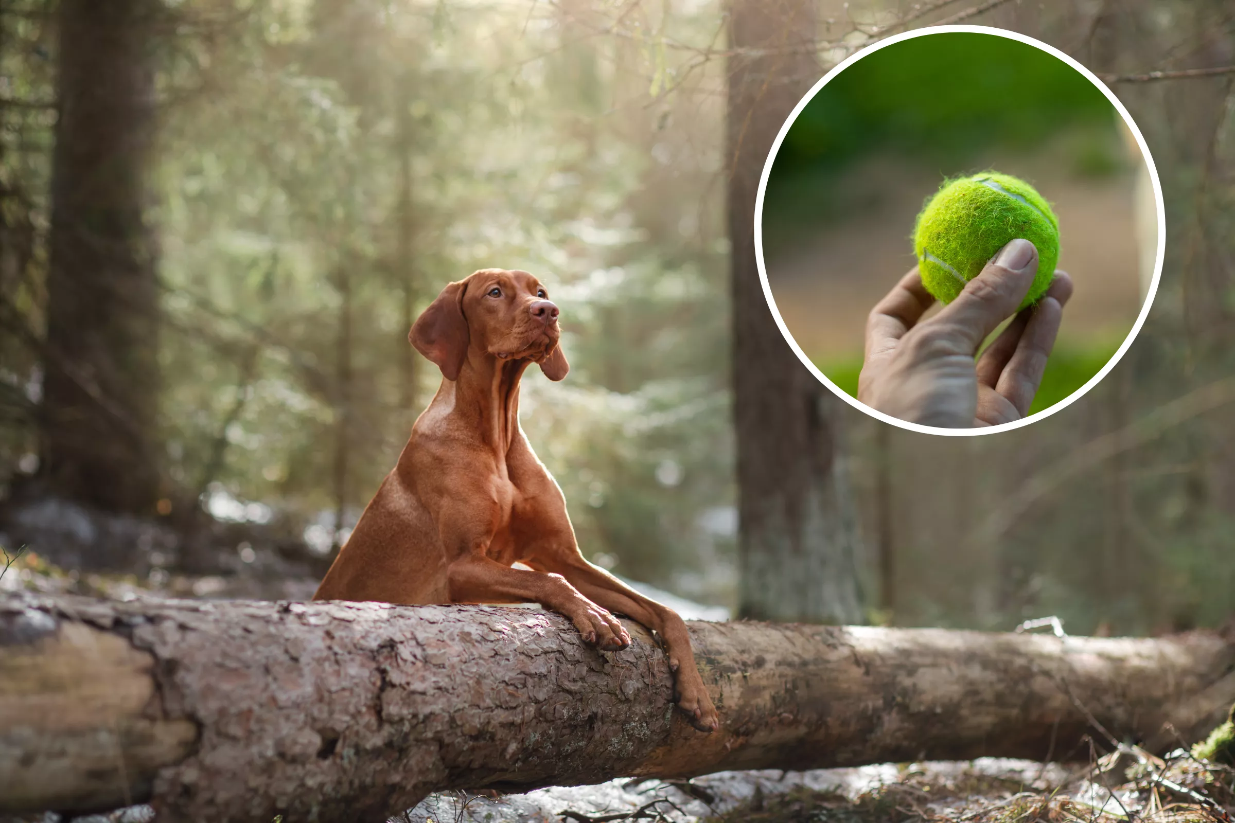 Vizsla Who Always Asks Strangers To Throw His Ball on Walks Melts Hearts - Vimarsana News