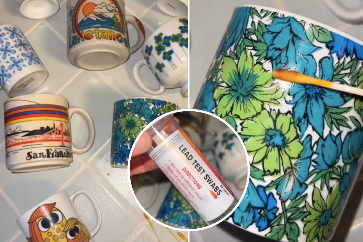 Woman Makes Horrifying Discovery About Thrifted Mugs: 'Tested Positive