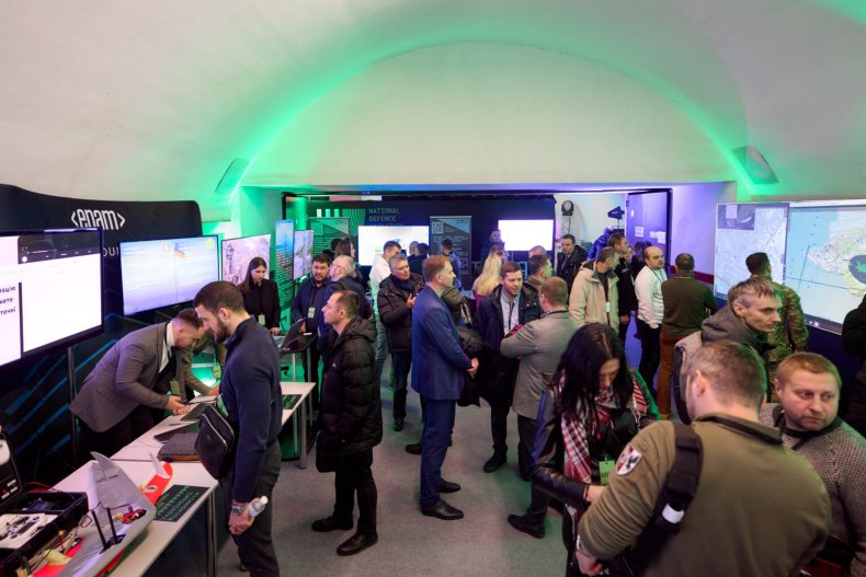 Ukraine national defense hackathon, Kyiv metro station