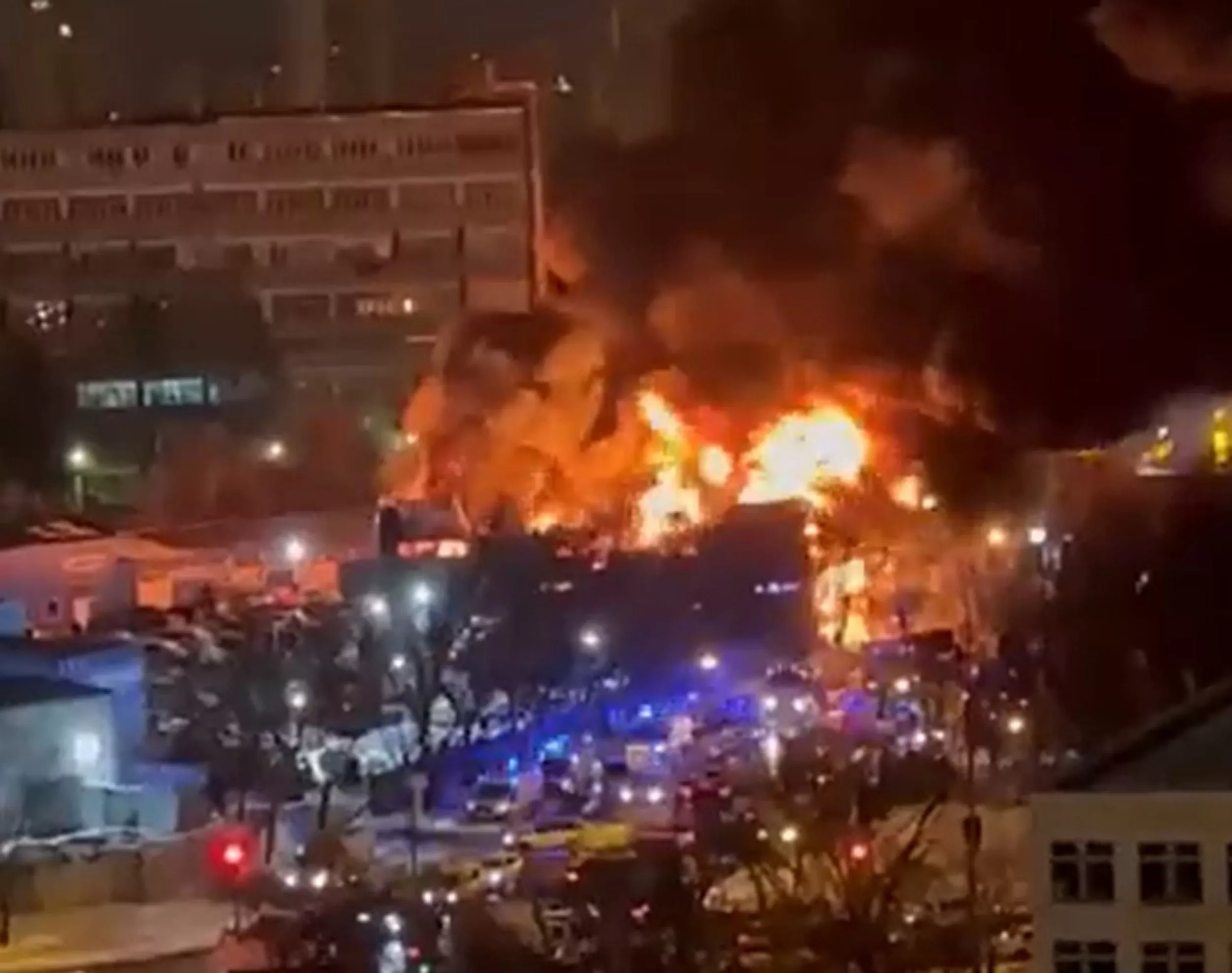 Huge Russia Fire Breaks Out by Institute That Makes Cutting Edge Weapons - Vimarsana News