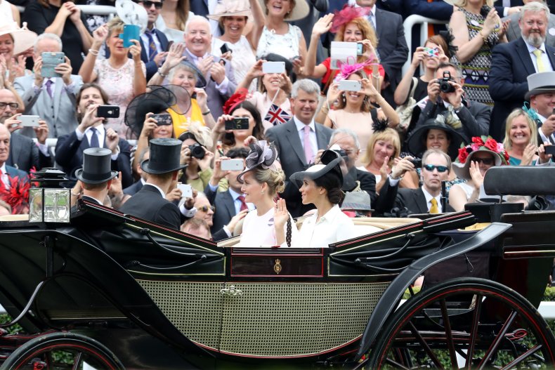 Prince Harry, Meghan Markle Royal Ascot Carriage