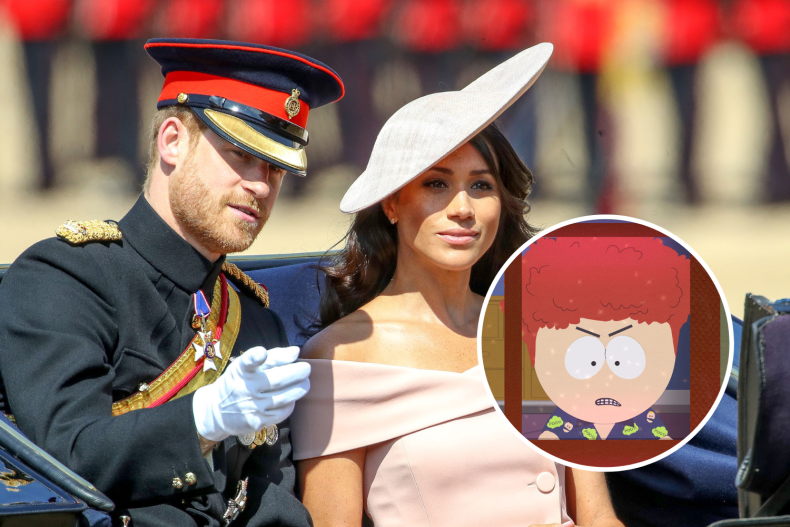 Prince Harry and Meghan Markle "South Park"