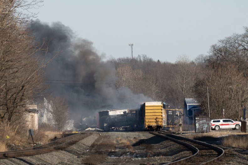 Ohio train derailment