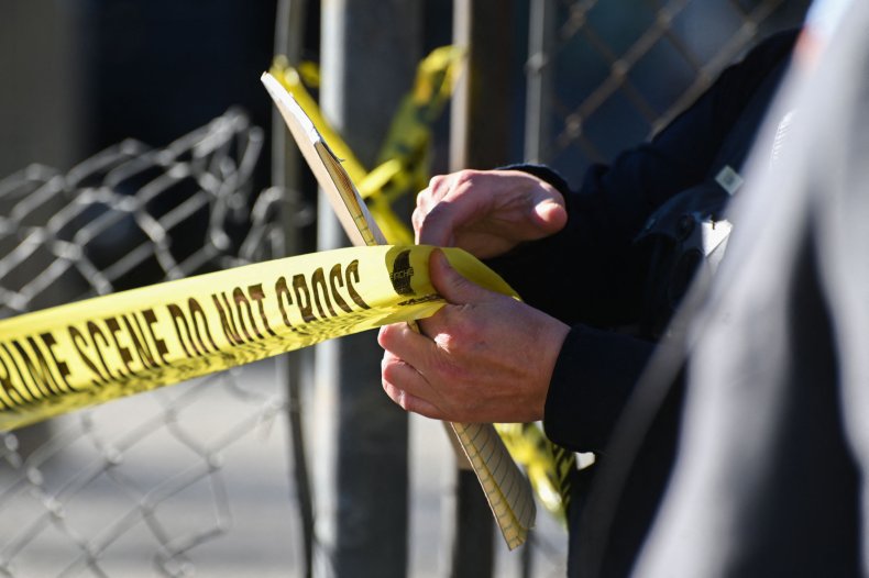 police tape lights