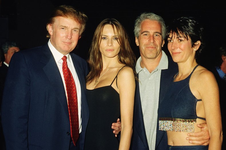 Donald Trump, Jeffrey Epstein, Ghislaine Maxwell