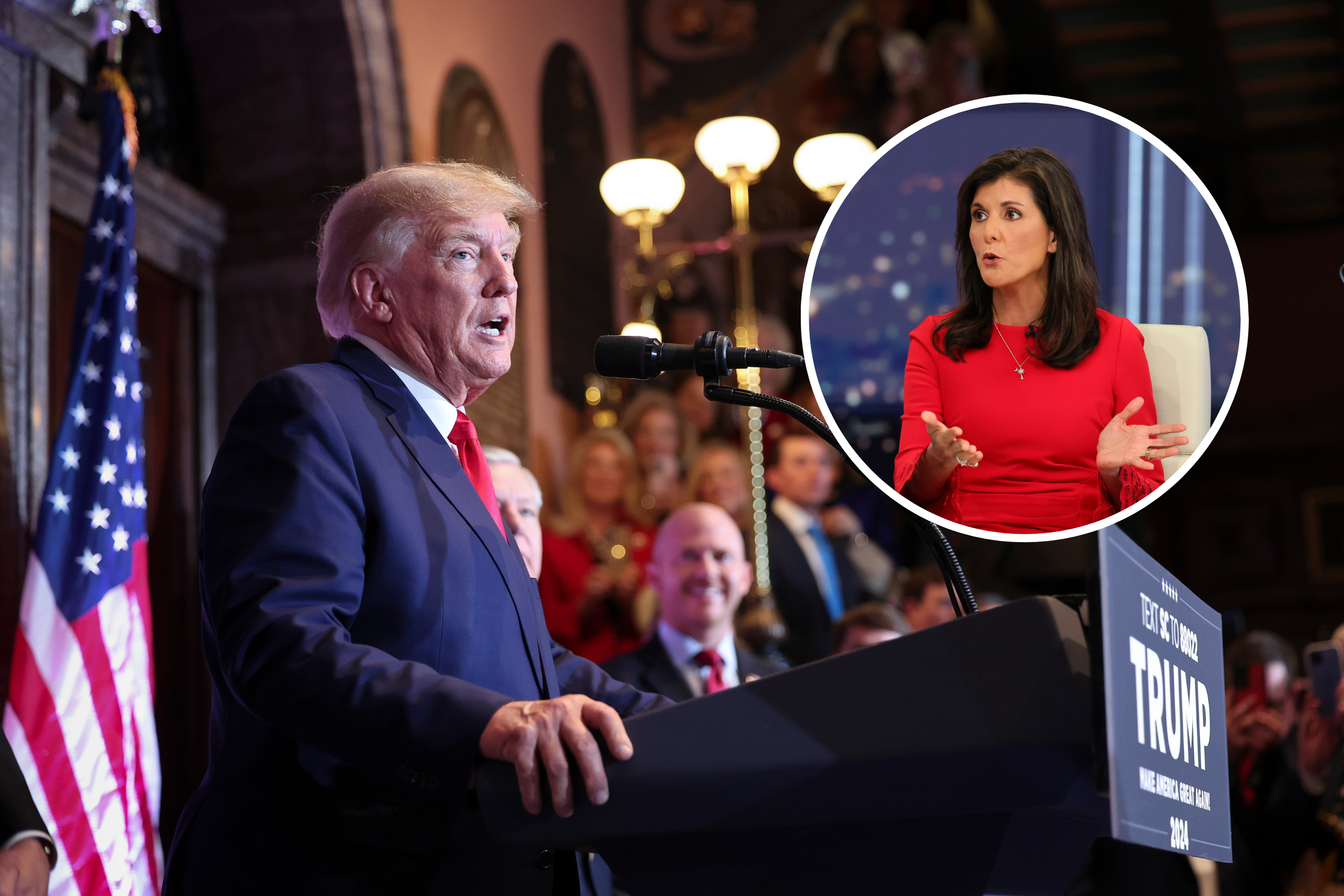 Trump Brags About Poll Numbers As Nikki Haley Steps Into 2024 Race ...